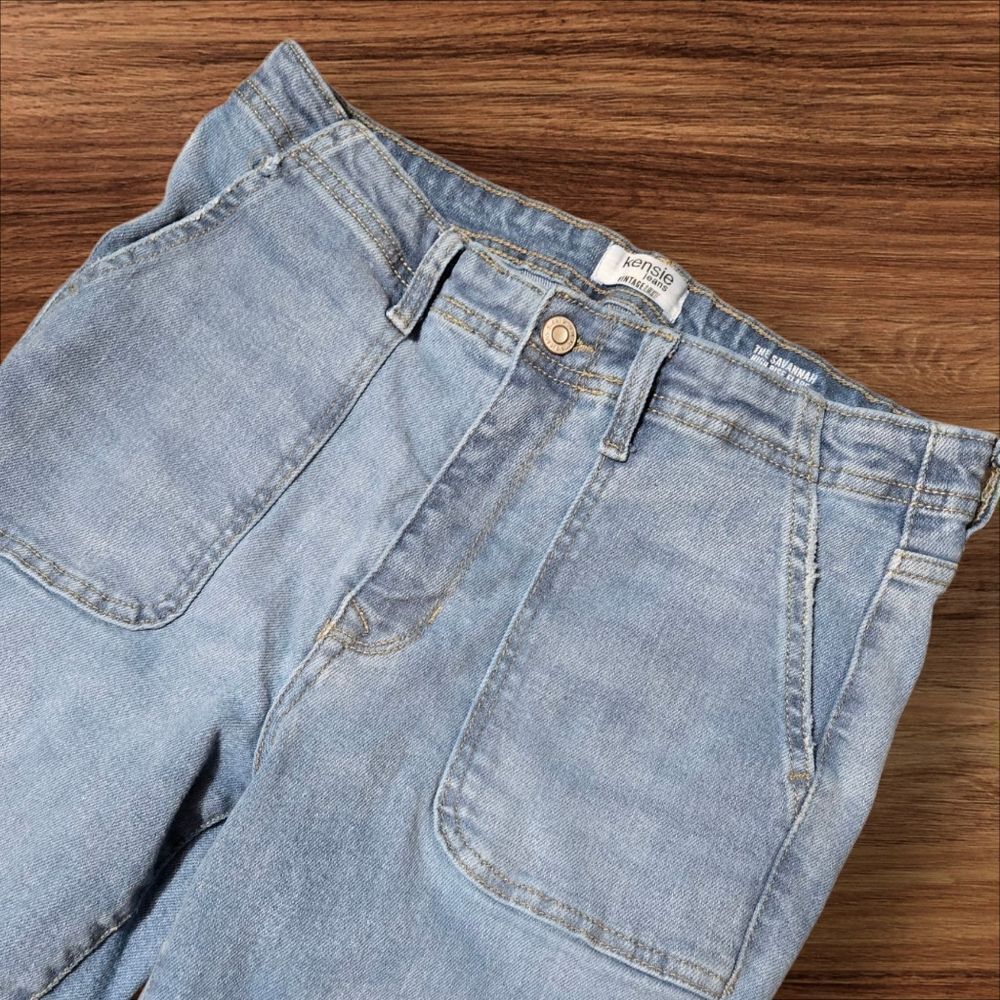 Kensie Savannah High Rise Flare Stretch Jeans - Picture 3 of 8